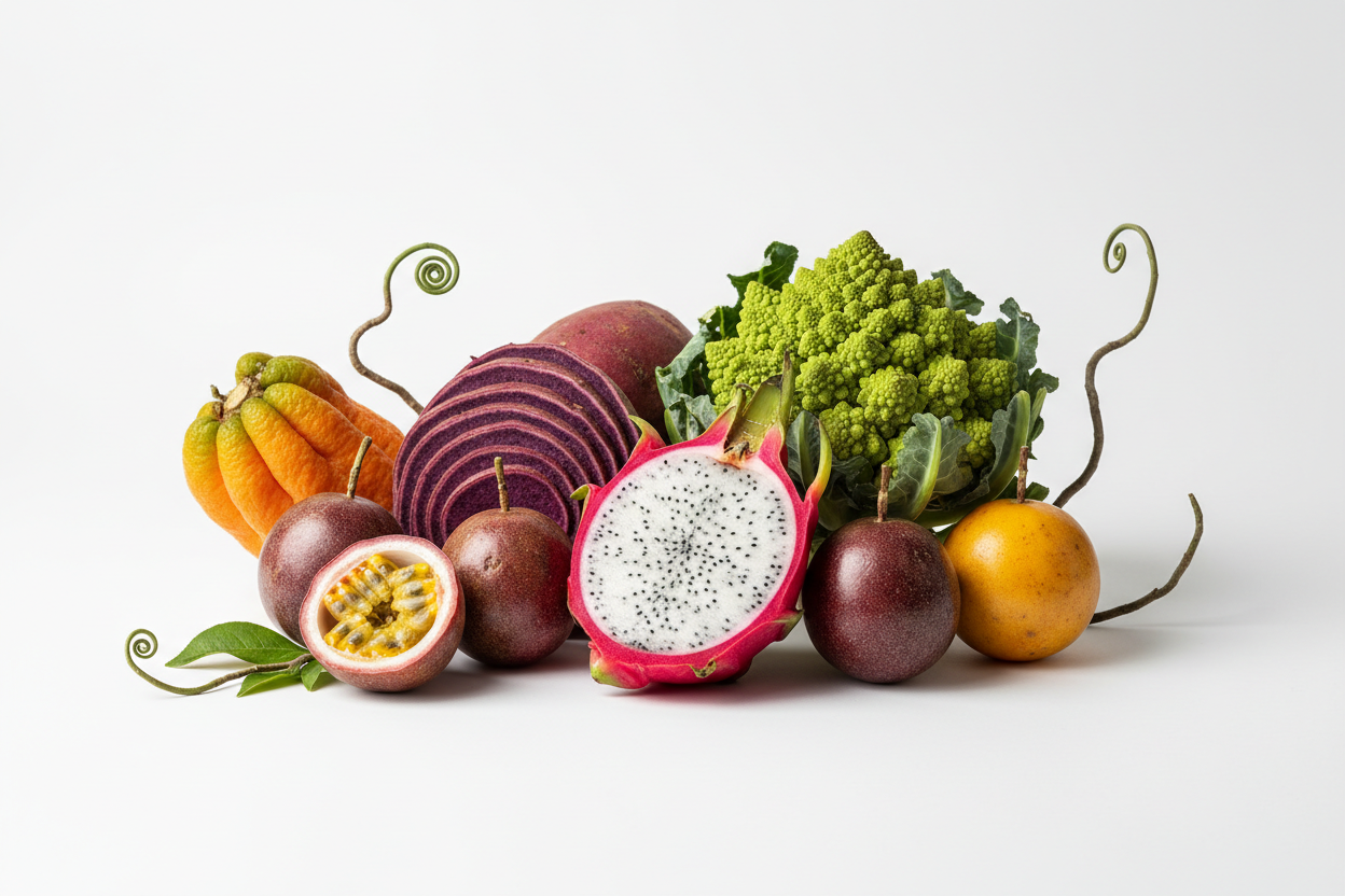 Exotic fruts & vegetable
